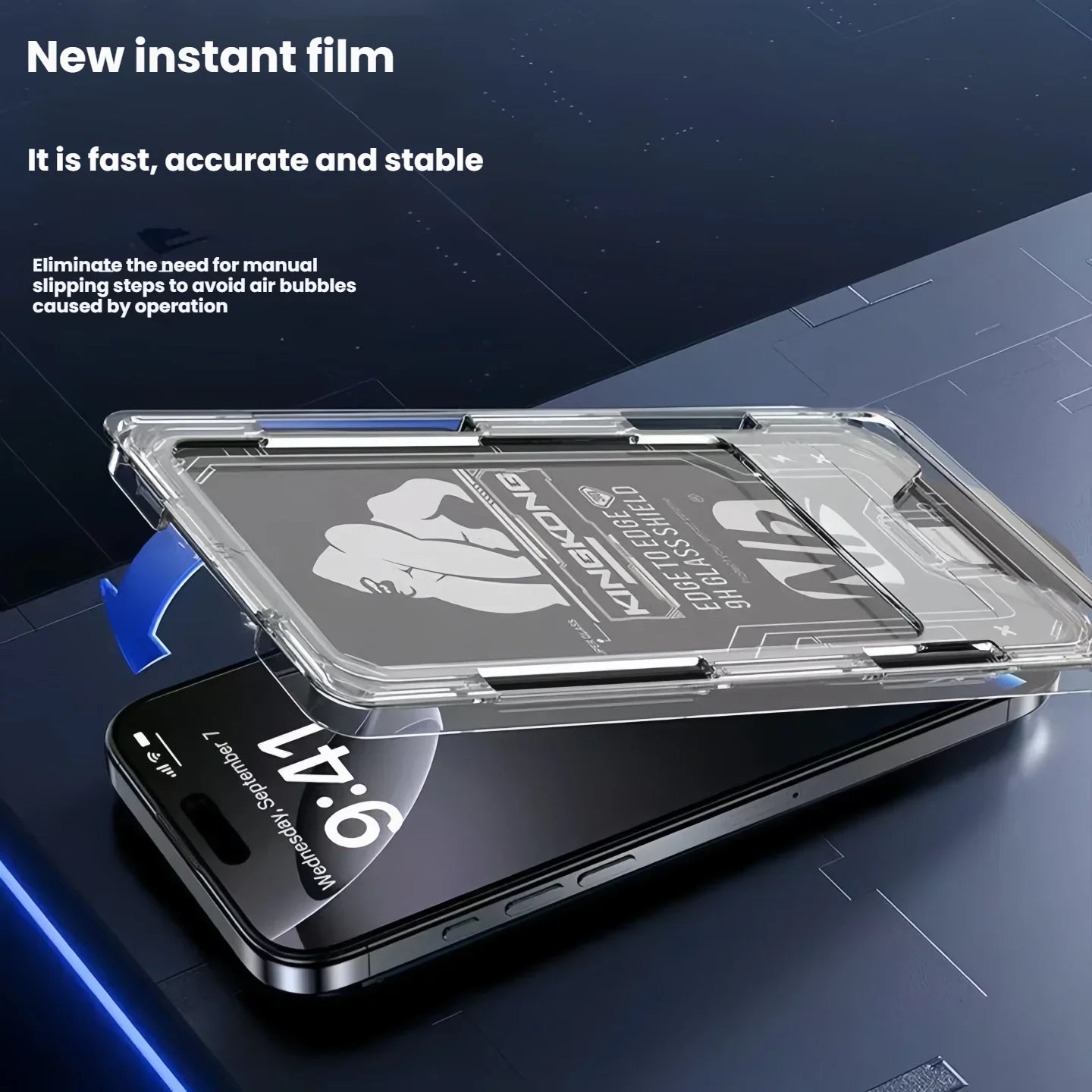 3PCS Tempered Glass Screen Protector for iPhone17/16/15Pro Shockproof Gorilla Glass Mobile Phone Protective Film