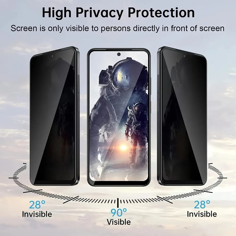 3Pcs Anti-Peeping Screen Protector Protective Glass for Galaxy A04 A05 A14 A15 A25 A34 A35 A54 A55 A13 A23 A33 A53 A52 Glass