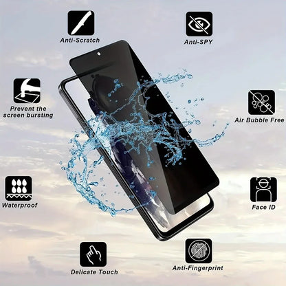 3Pcs Anti-Peeping Screen Protector Protective Glass for Galaxy A04 A05 A14 A15 A25 A34 A35 A54 A55 A13 A23 A33 A53 A52 Glass